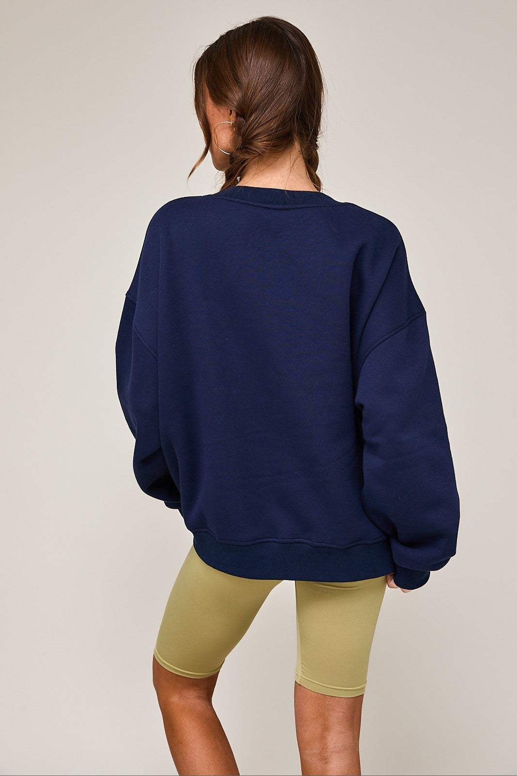 TRUST THE PROCESS LONG SLEEVE CREW NECK SWEATSHIRT