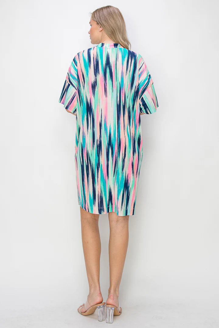 V-NECK PULLOVER Dress