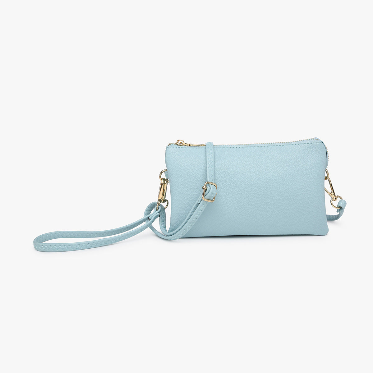Riley Monogrammable 3 Compartment Crossbody/Wristlet
