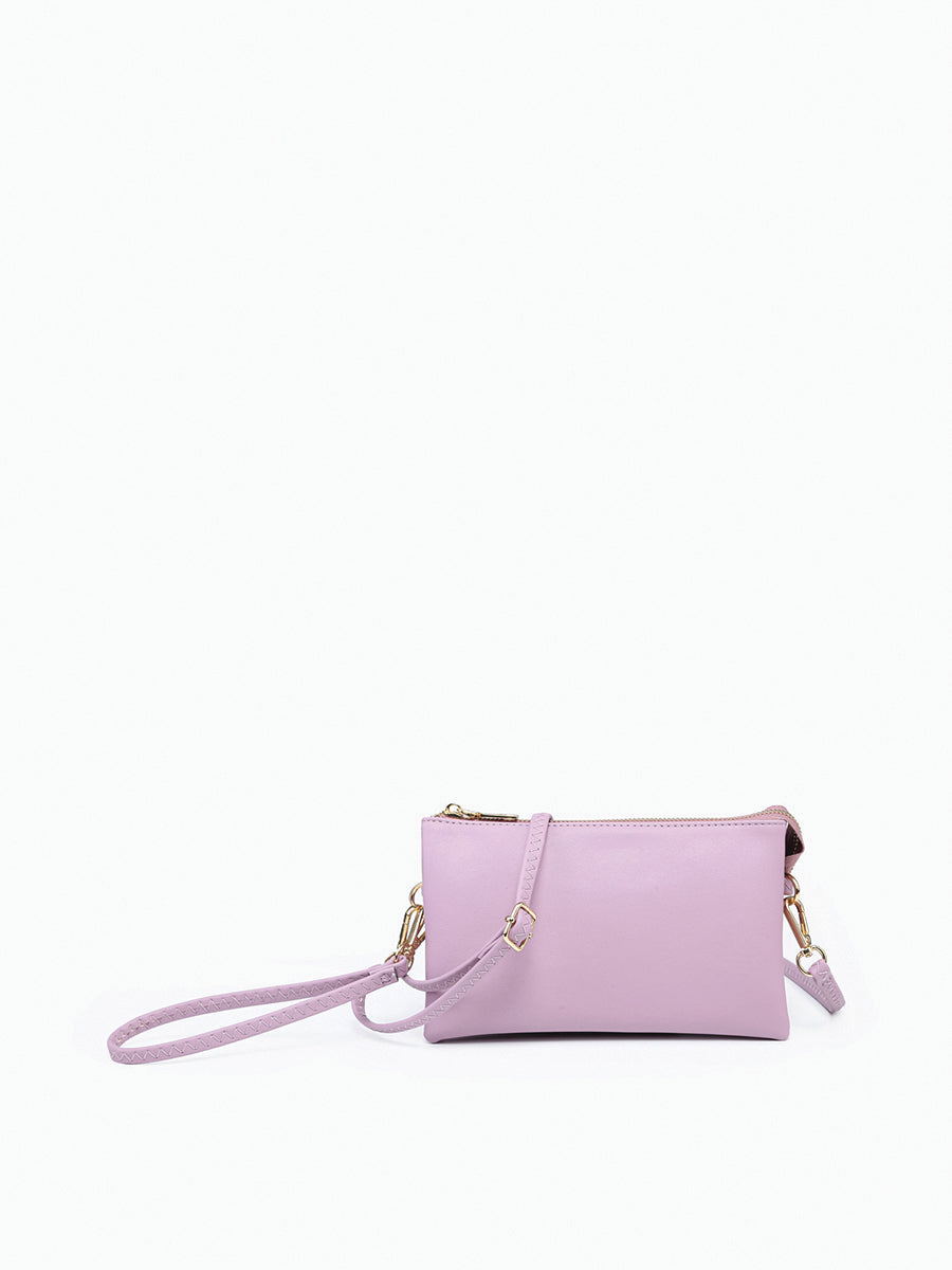 Riley Monogrammable 3 Compartment Crossbody/Wristlet