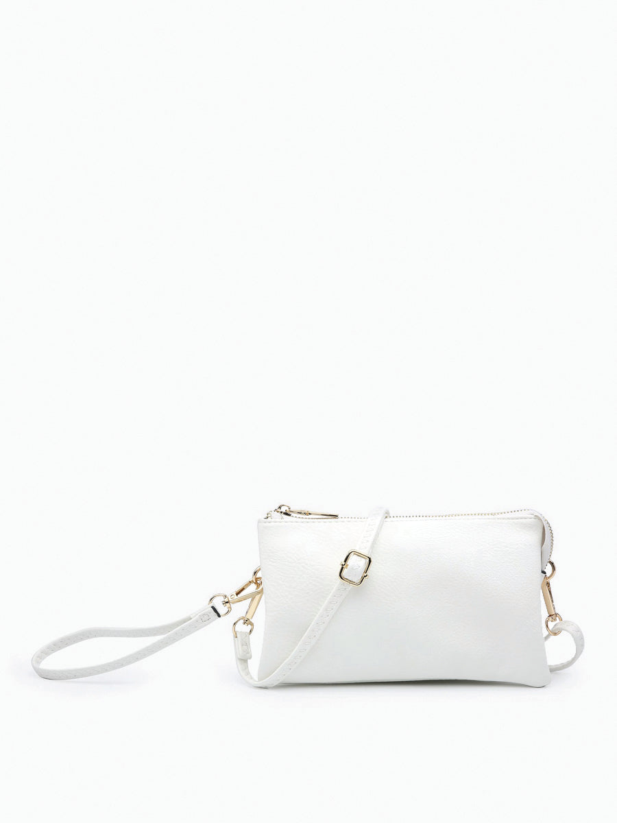 Riley Monogrammable 3 Compartment Crossbody/Wristlet
