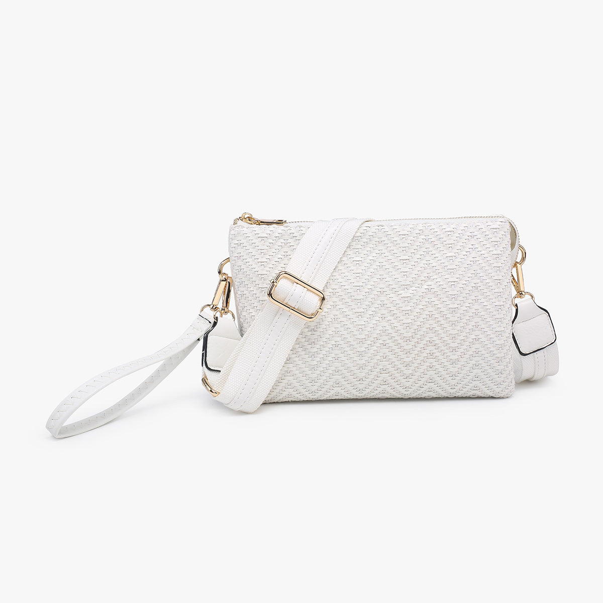 Izzy Woven Diagonal Crossbody w/ Guitar Strap
